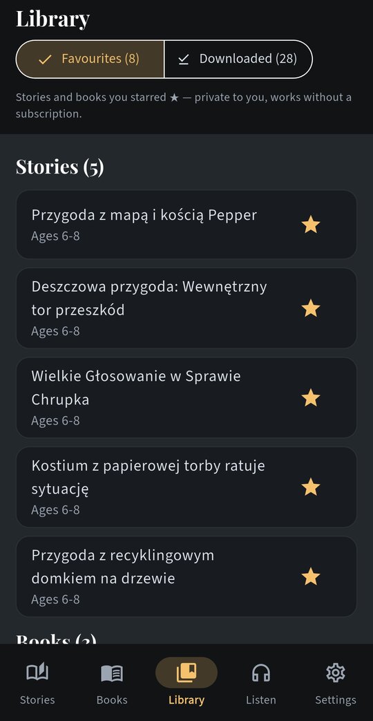 Twoja własna biblioteczka