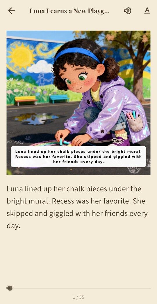 Full illustrated books – Smarter Stories app screenshot