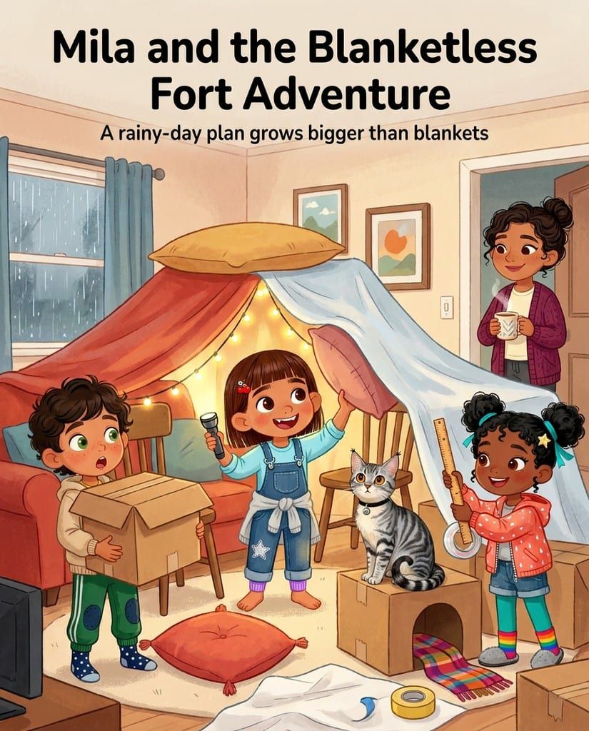 Mila and the Blanketless Fort Adventure