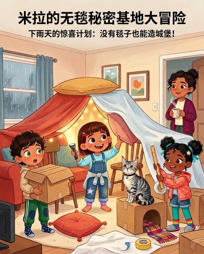 米拉的无毯秘密基地大冒险