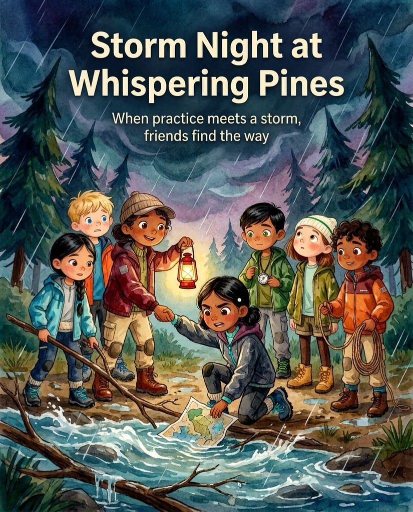 Storm Night at Whispering Pines