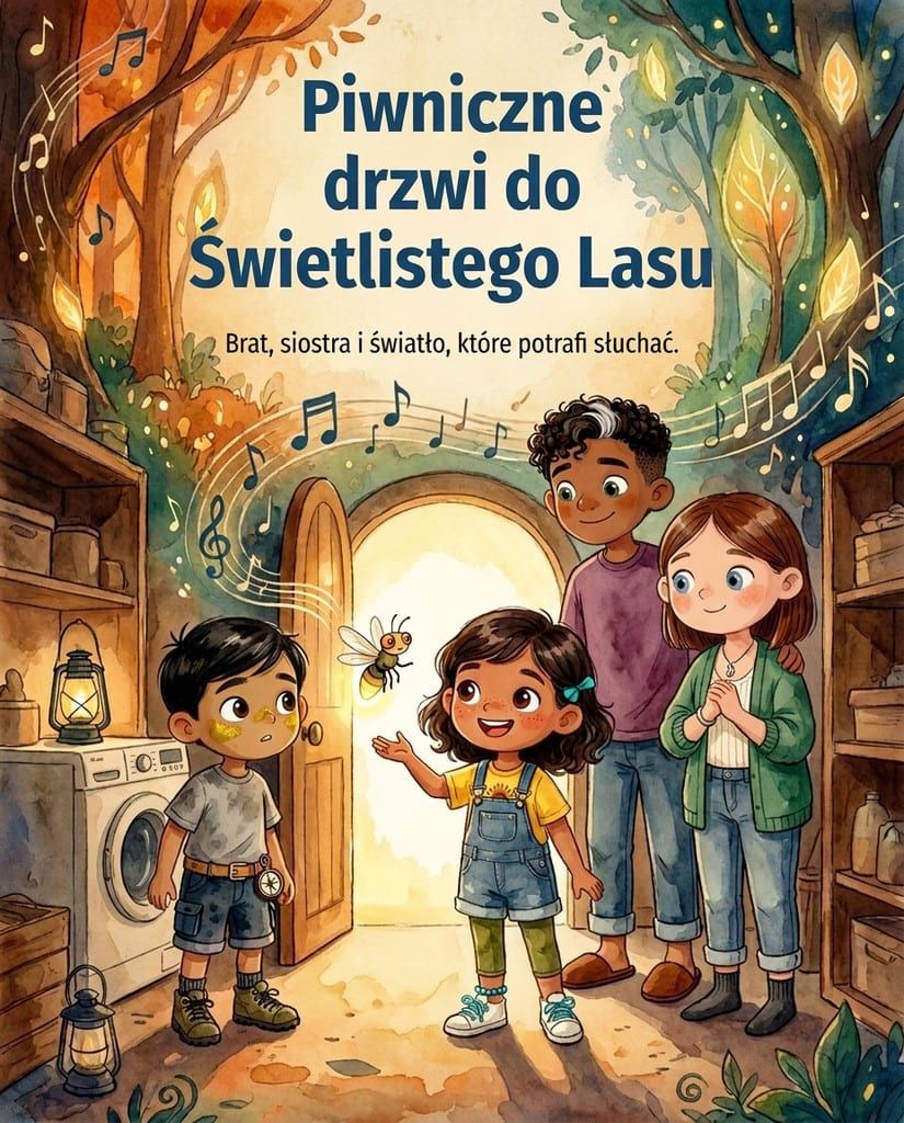 Piwniczne drzwi do Świetlistego Lasu