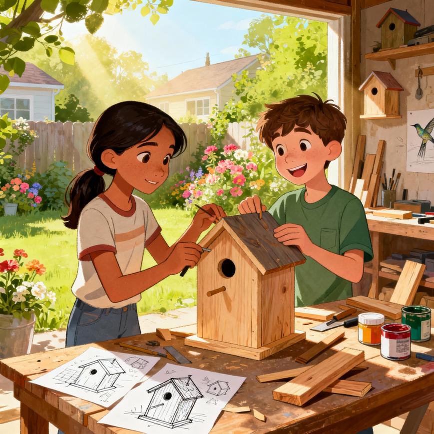 Building Bridges: Maya and Jonah's Summer