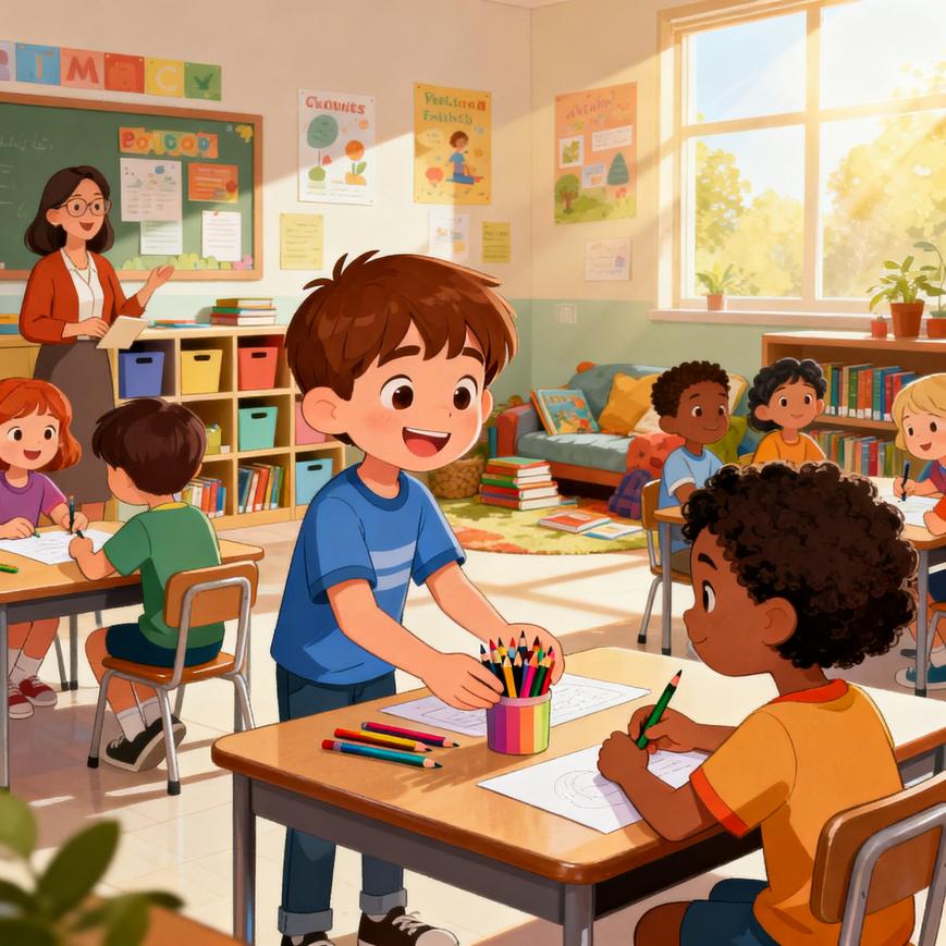 Max's Magic of Helping Hands