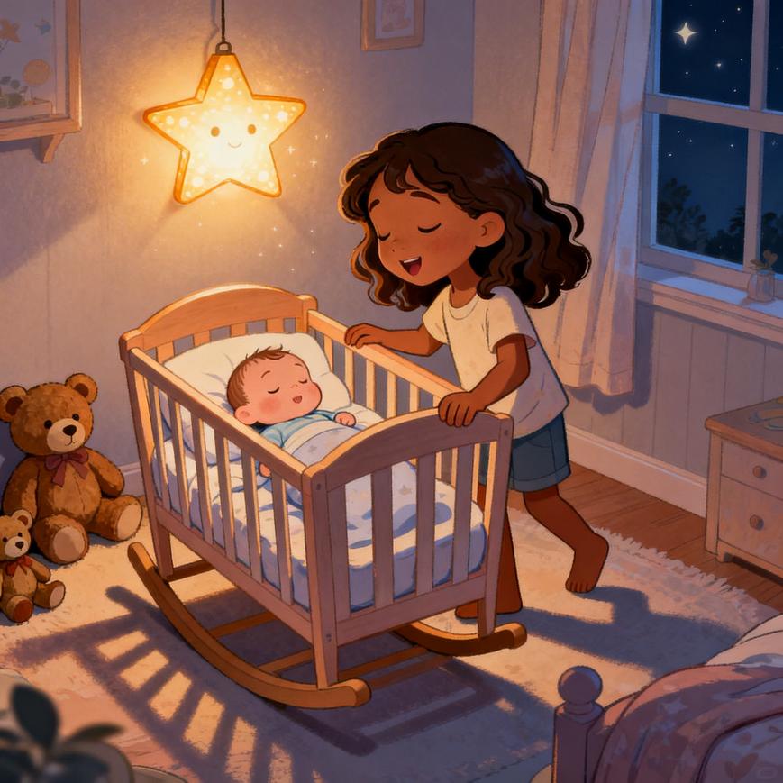 Maya Becomes a Gentle Big Sister