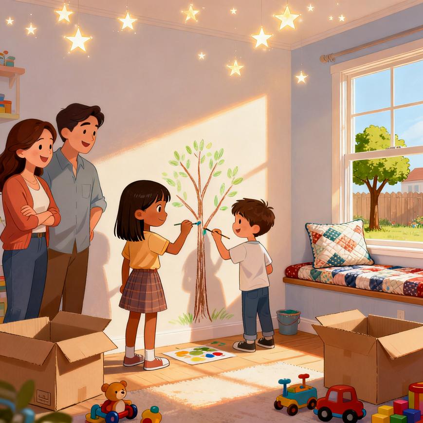 Maya's New Room, Same Heart