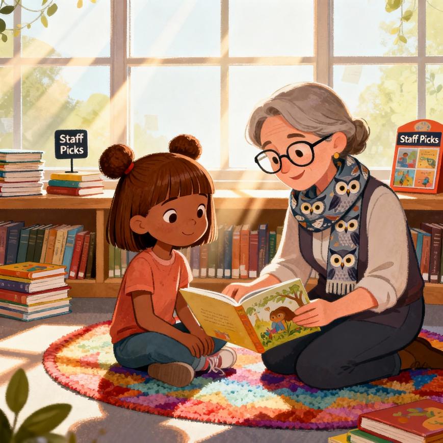 Nia and the Library Renewal Surprise