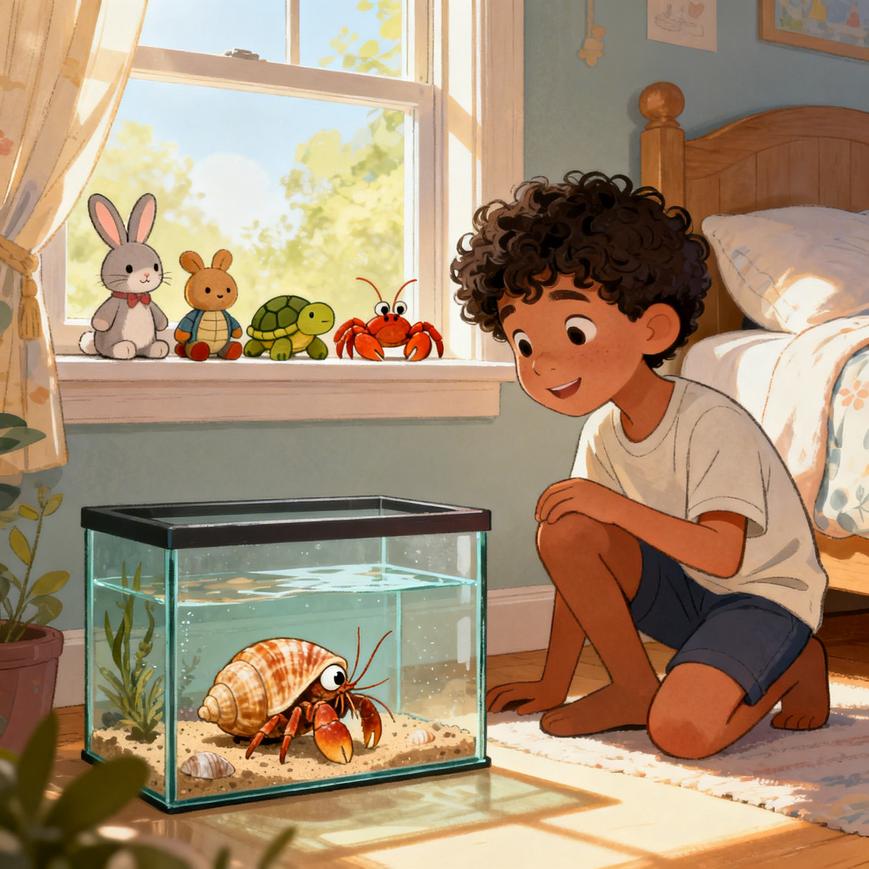 Oliver's Tiny Shell, Big Responsibility