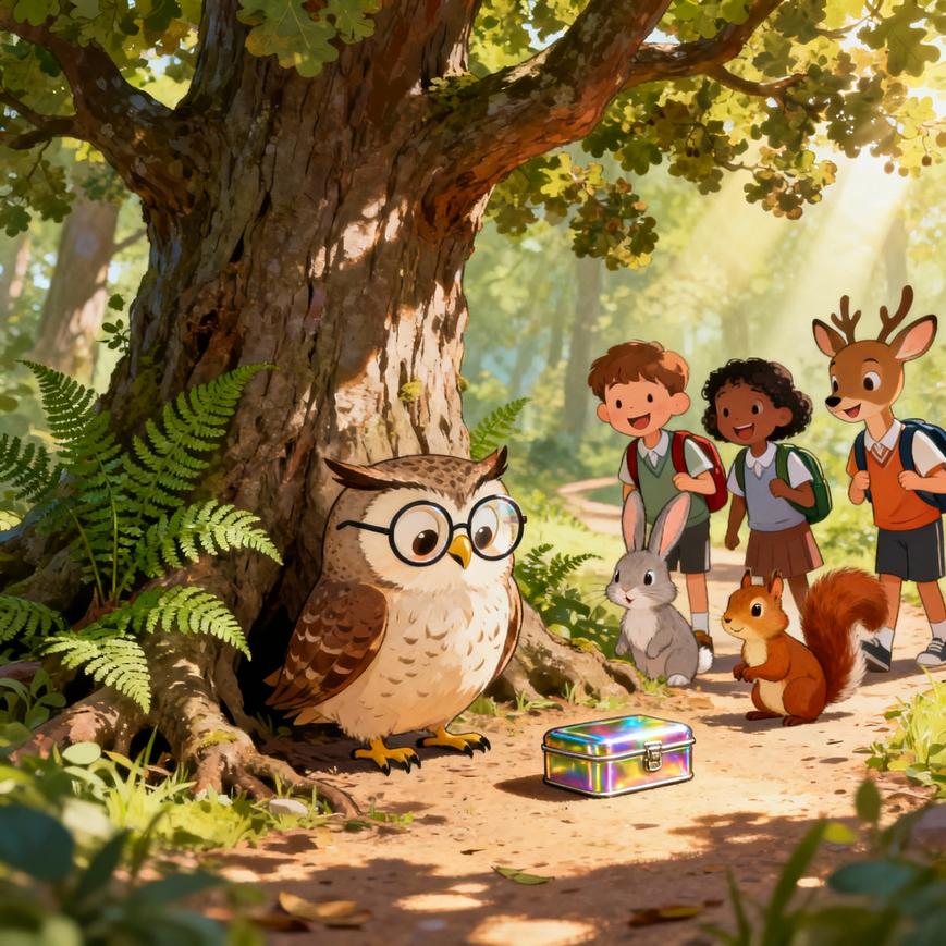 Ollie Owl and the Shiny Surprise