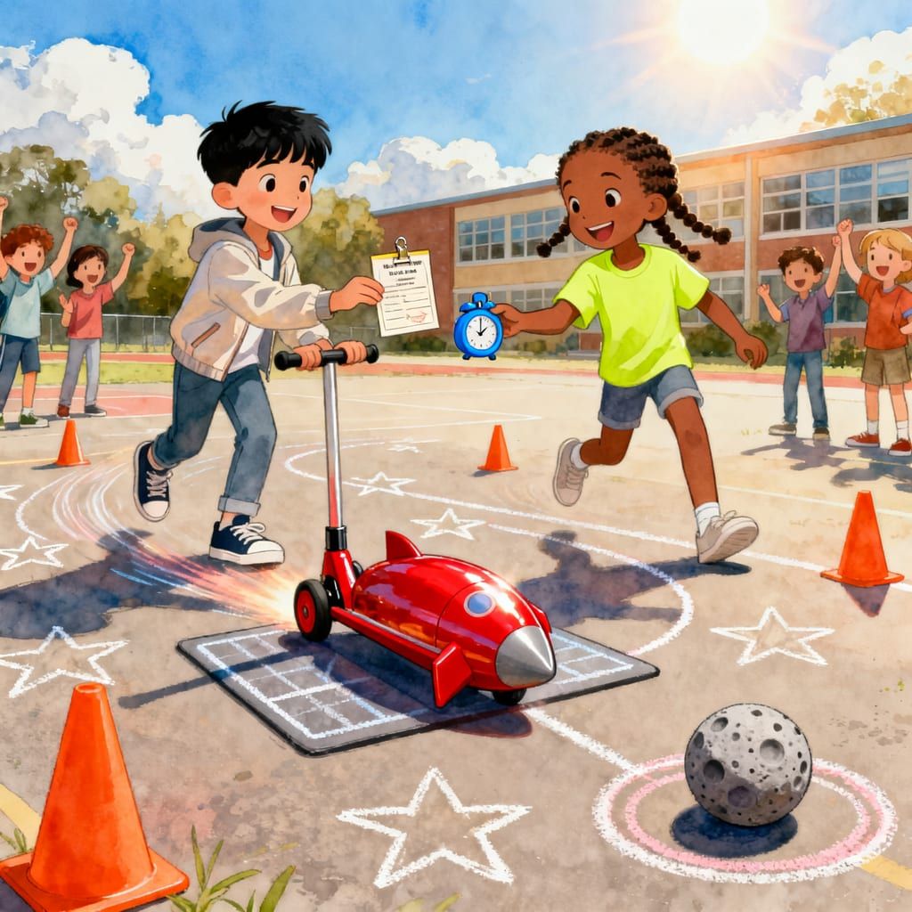 The Recess Rocket Timer Plan