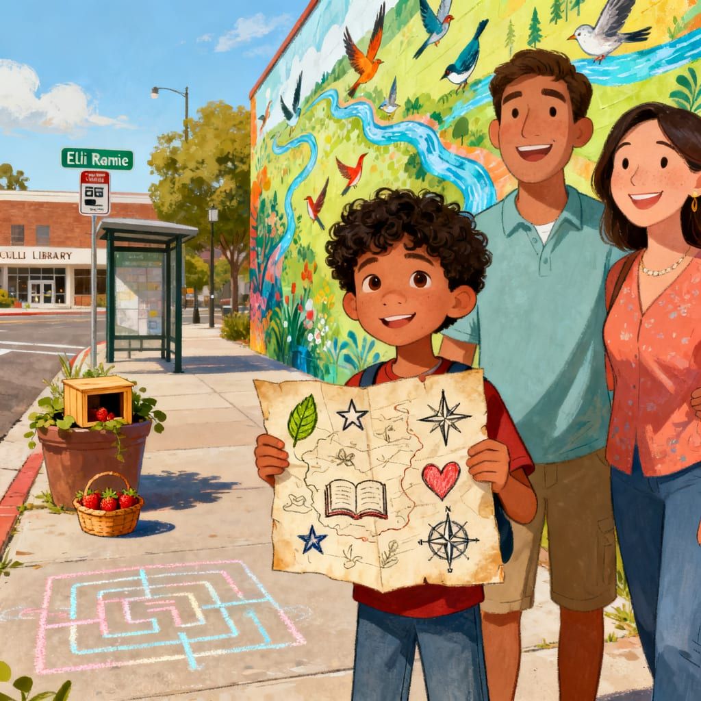 The Staycation Treasure Map Adventure