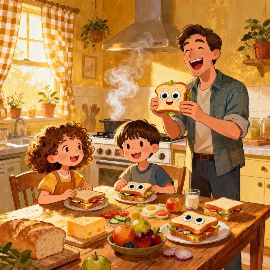 The Burned Dinner, Silly Sandwiches