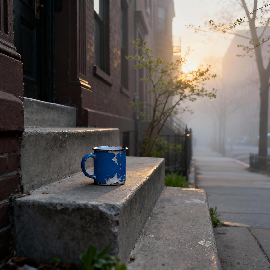 The Cup Left on the Step