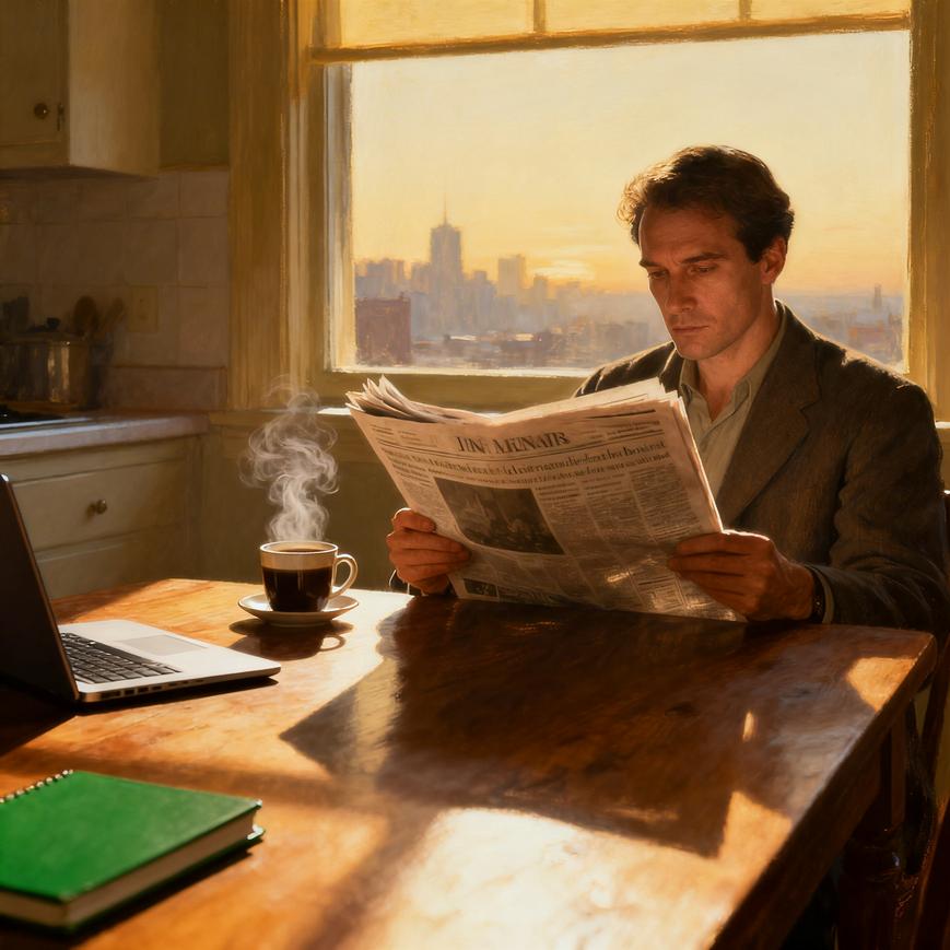 The Daily Obituary Ritual