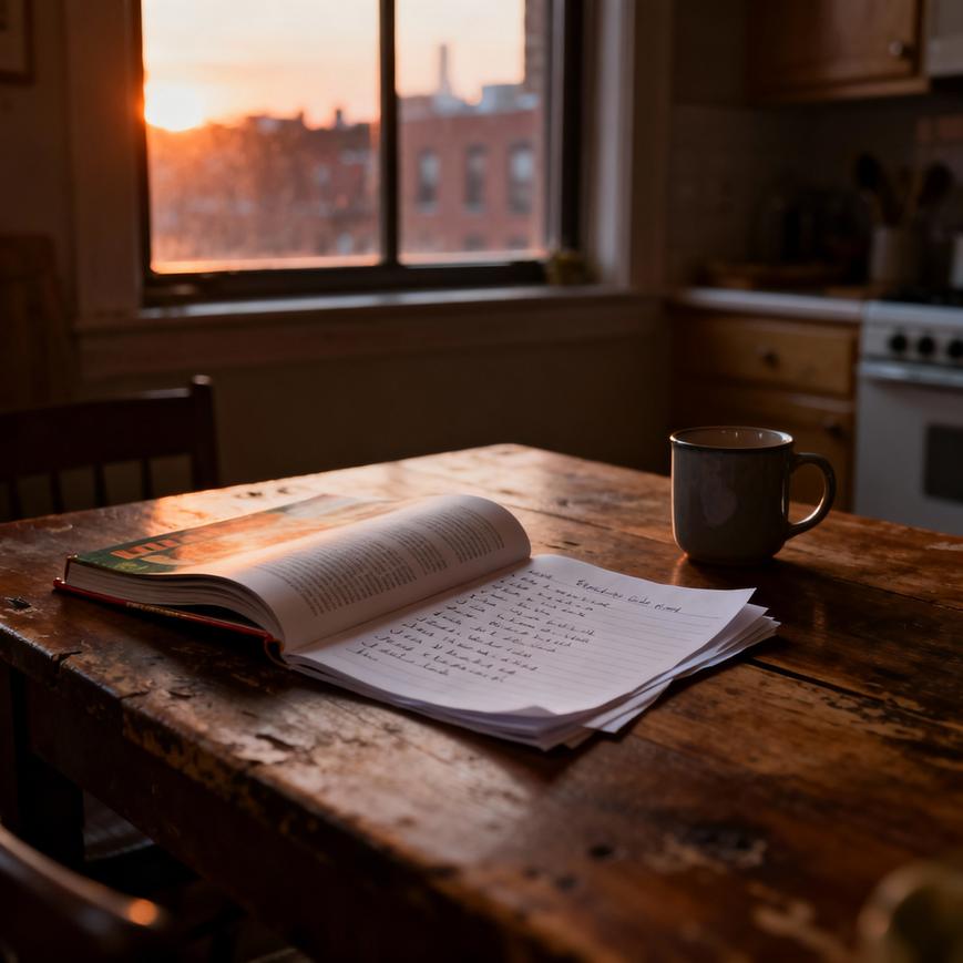 The List in My Mother's Cookbook