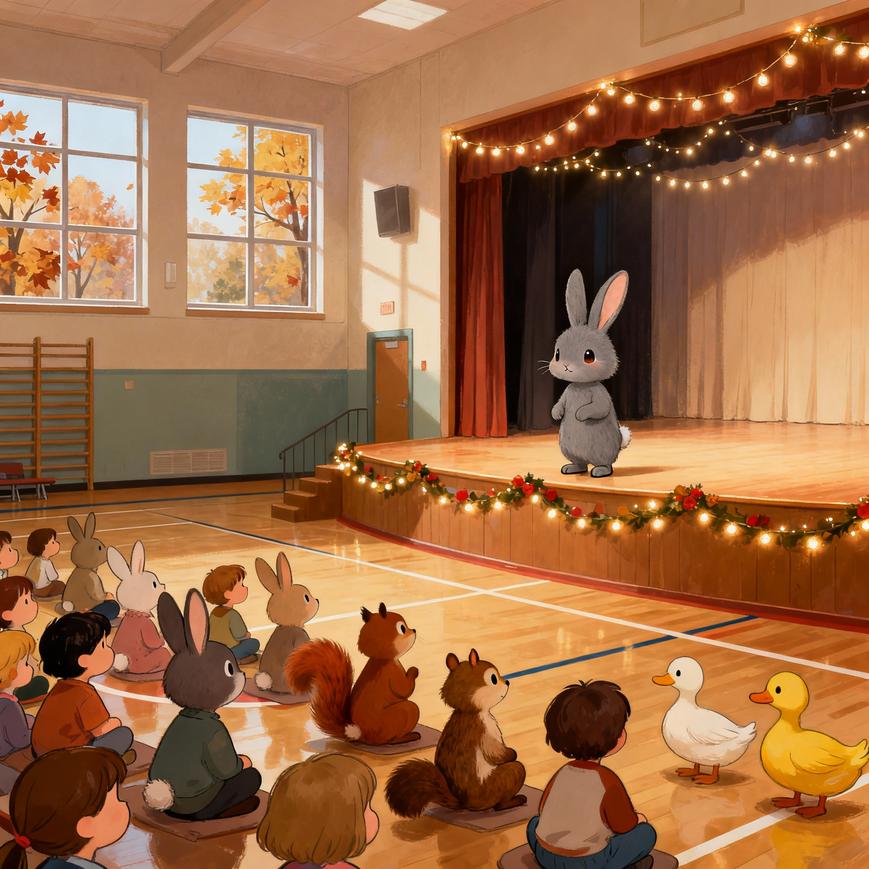 The Little Bunny's Quiet Song
