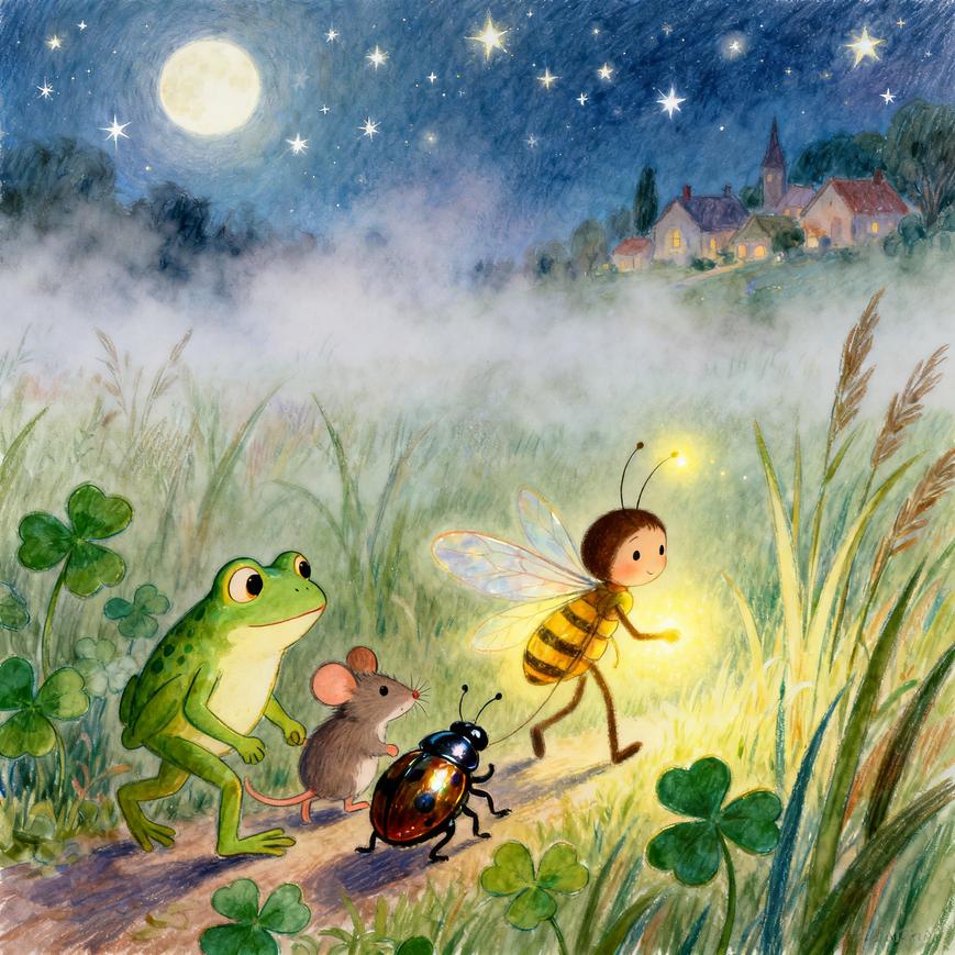 The Little Firefly Who Found Courage