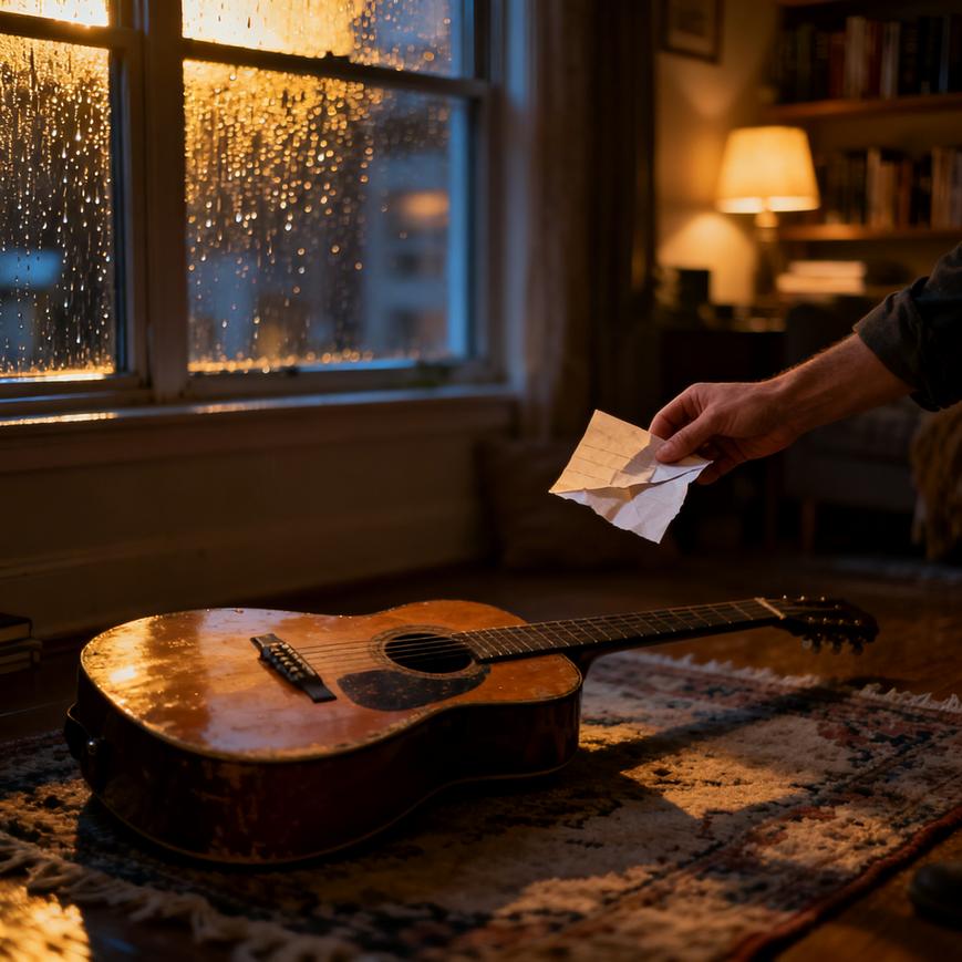 The Message Inside an Old Guitar