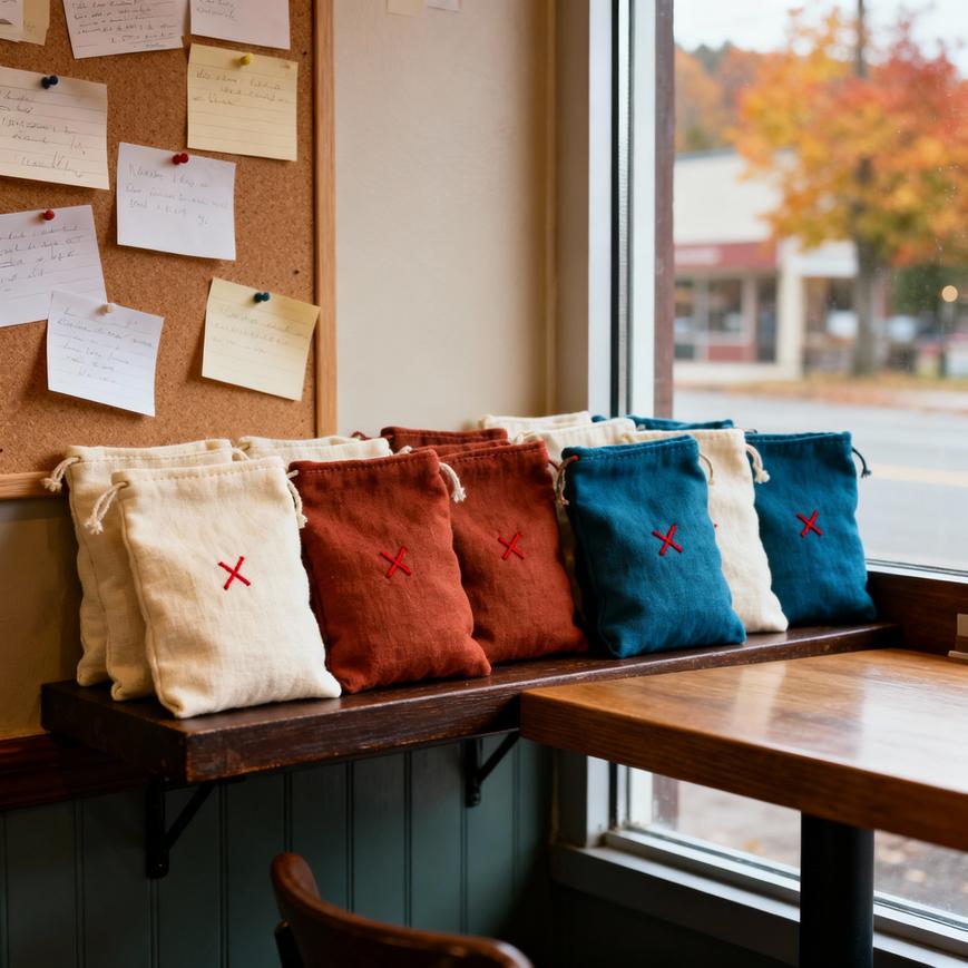 The Red Thread: Shelves of Quiet Courage