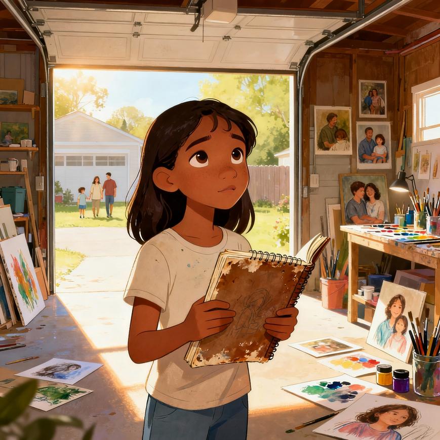 The Secret Sketchbook at Home