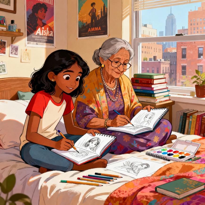 When Grandma Moved Into My Room